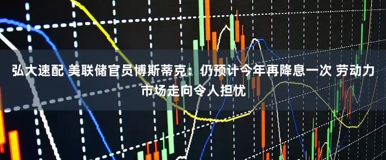 弘大速配 美联储官员博斯蒂克：仍预计今年再降息一次 劳动力市场走向令人担忧